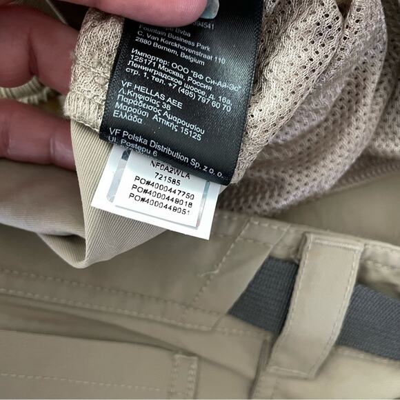 The North Face | Mens Paramount Convertible Pants Tan Khaki Outdoors Zip-Away XL - Picture 12 of 13